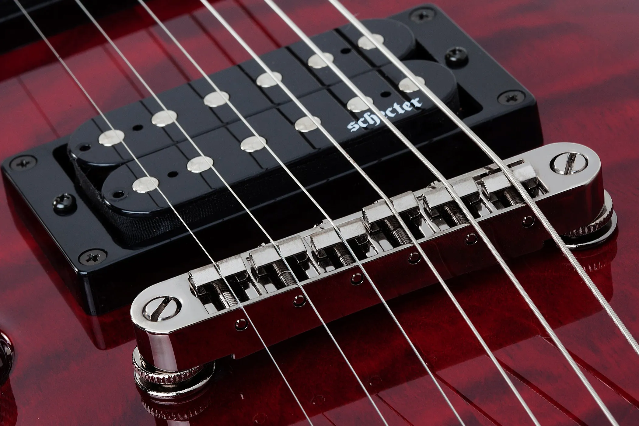 Schecter Omen Extreme-6 Left Hand Black Cherry
