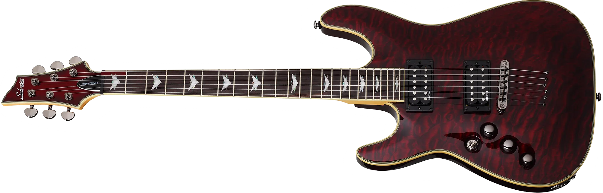 Schecter Omen Extreme-6 Left Hand Black Cherry