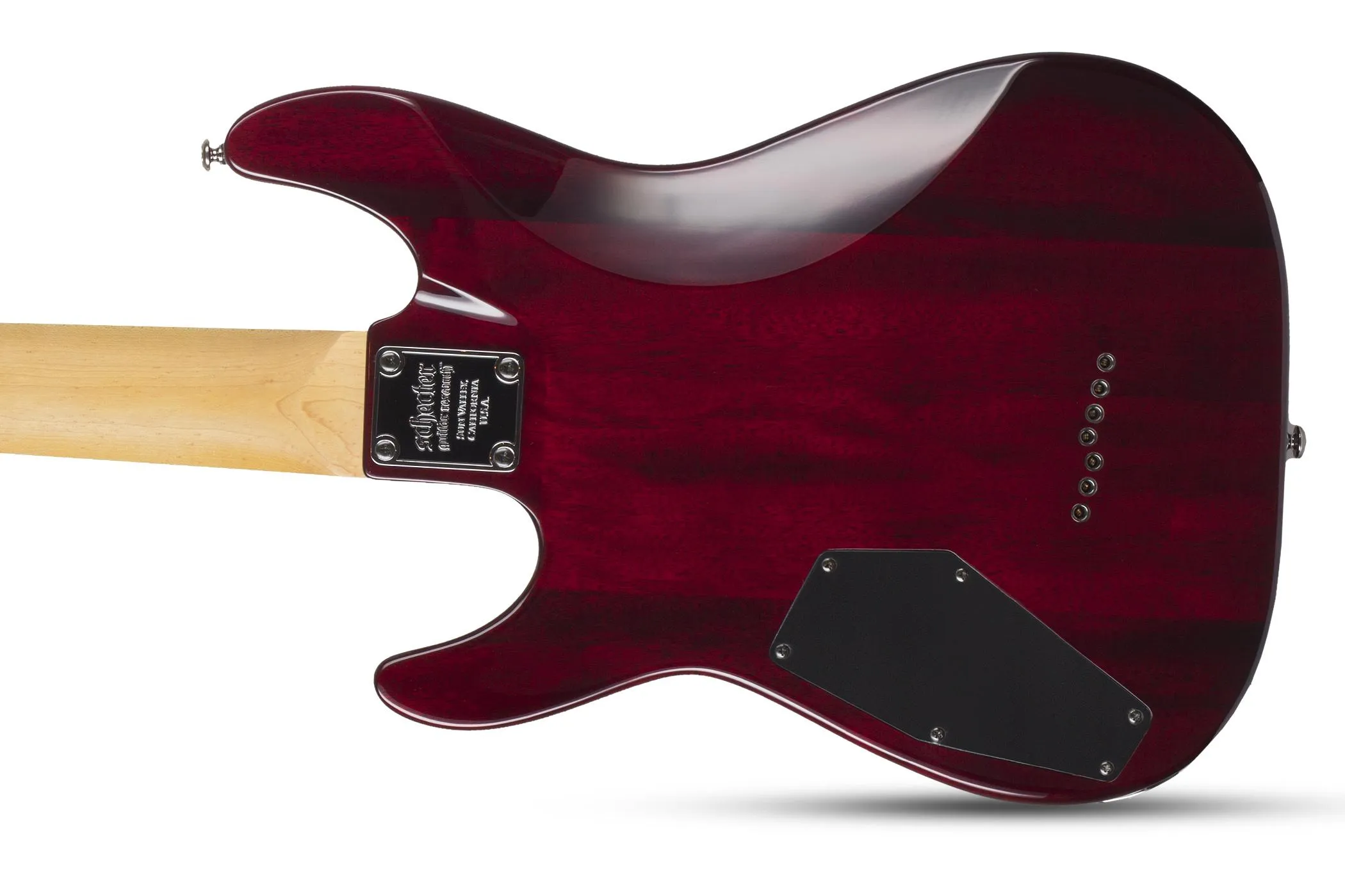 Schecter Omen Extreme-7 Left Handed – Black Cherry