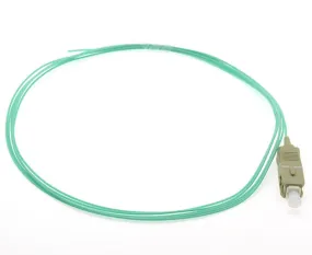 SC/UPC 1 Fiber OM3 Multimode Pigtail, Jacketed, 2M