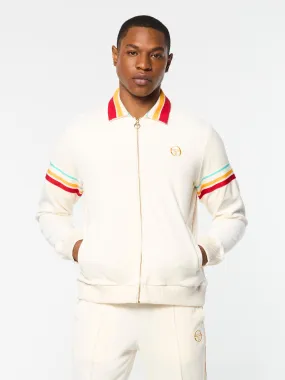 Slice Track Jacket- Gardenia/ Gold