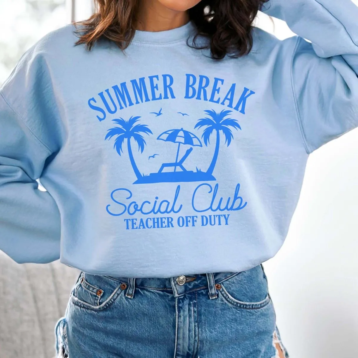 Summer Break Social Club Wholesale Sweatshirt - Fast Shipping
