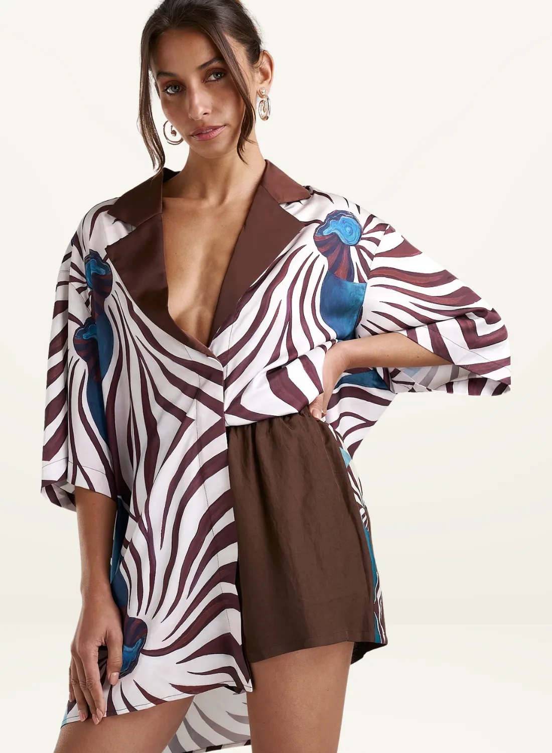 Summi Summi Elastic Waisted Short in Nautilus