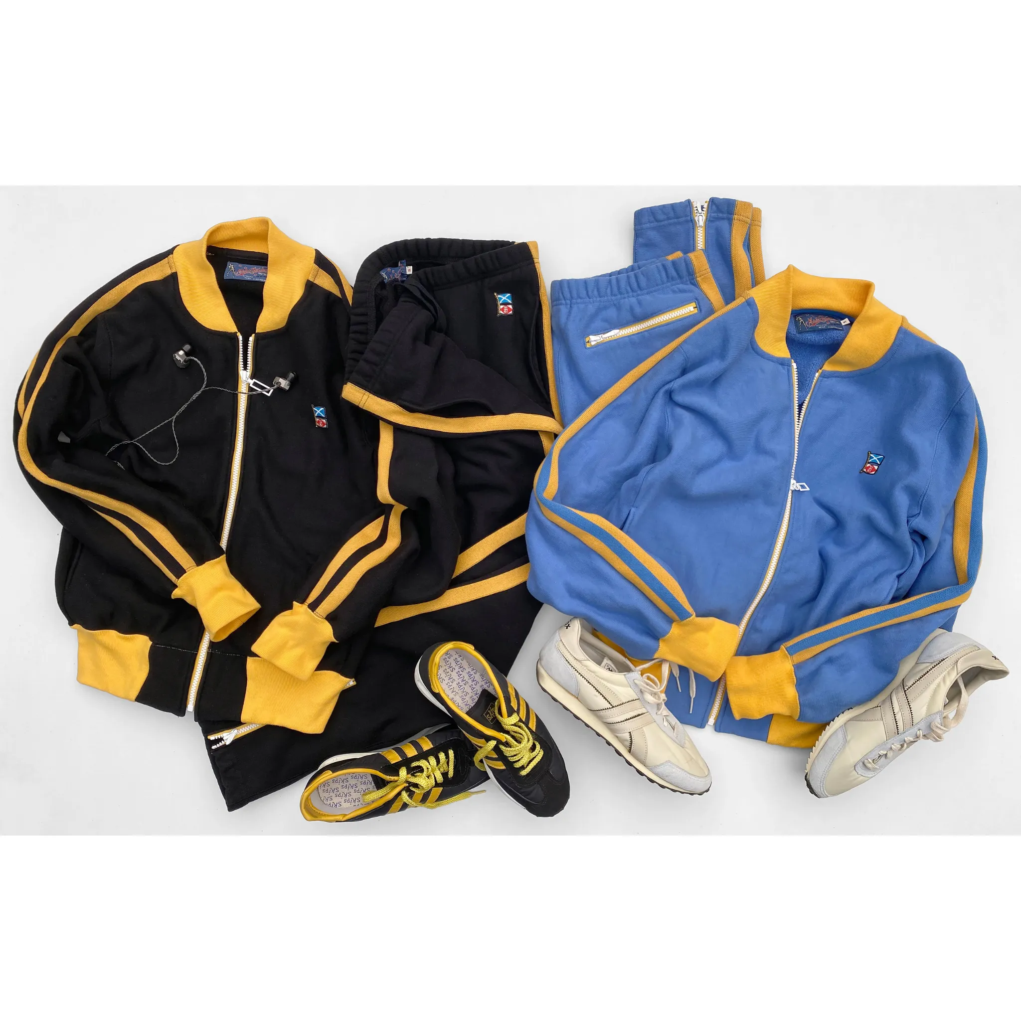 Track Master Jacket - Black/Gold