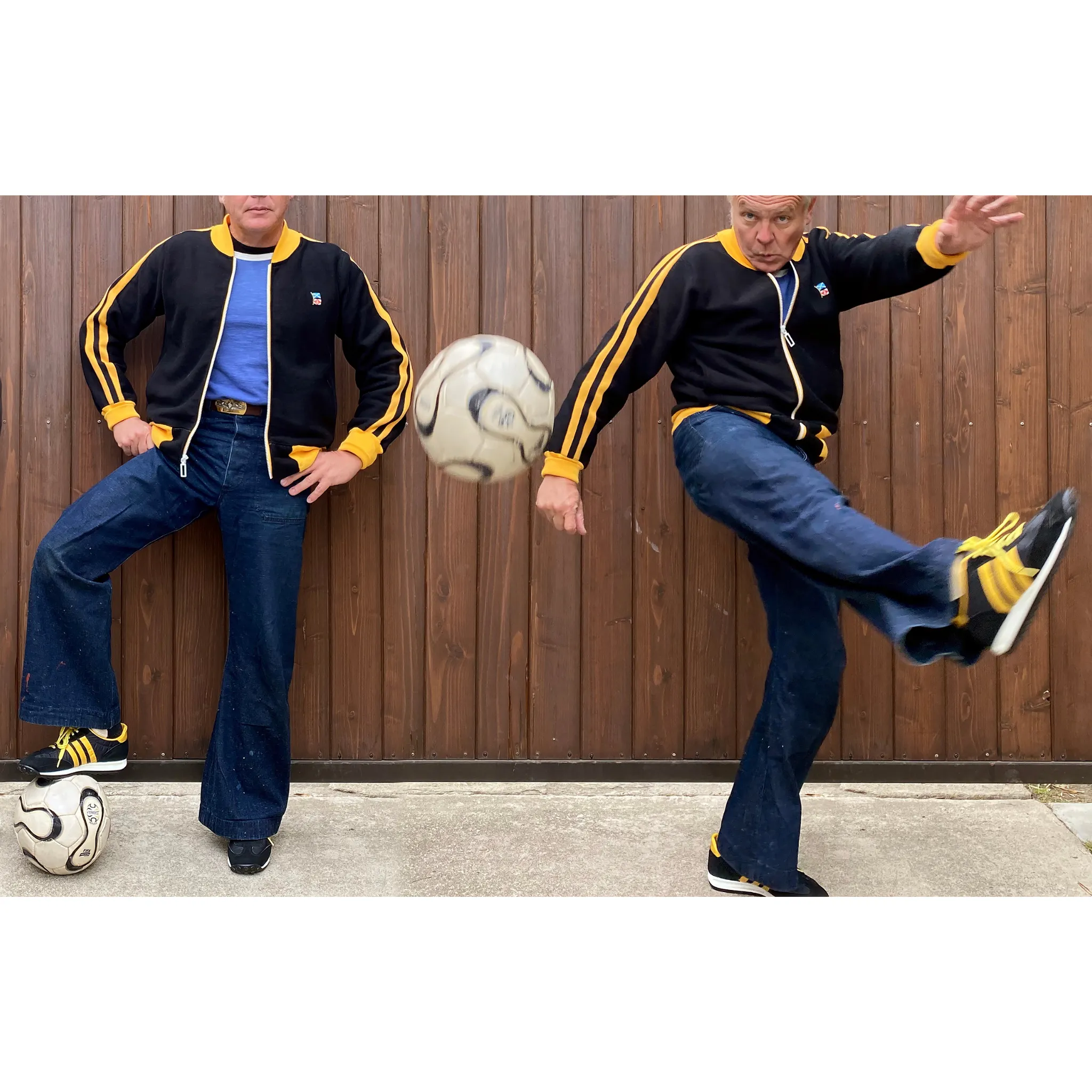 Track Master Jacket - Black/Gold