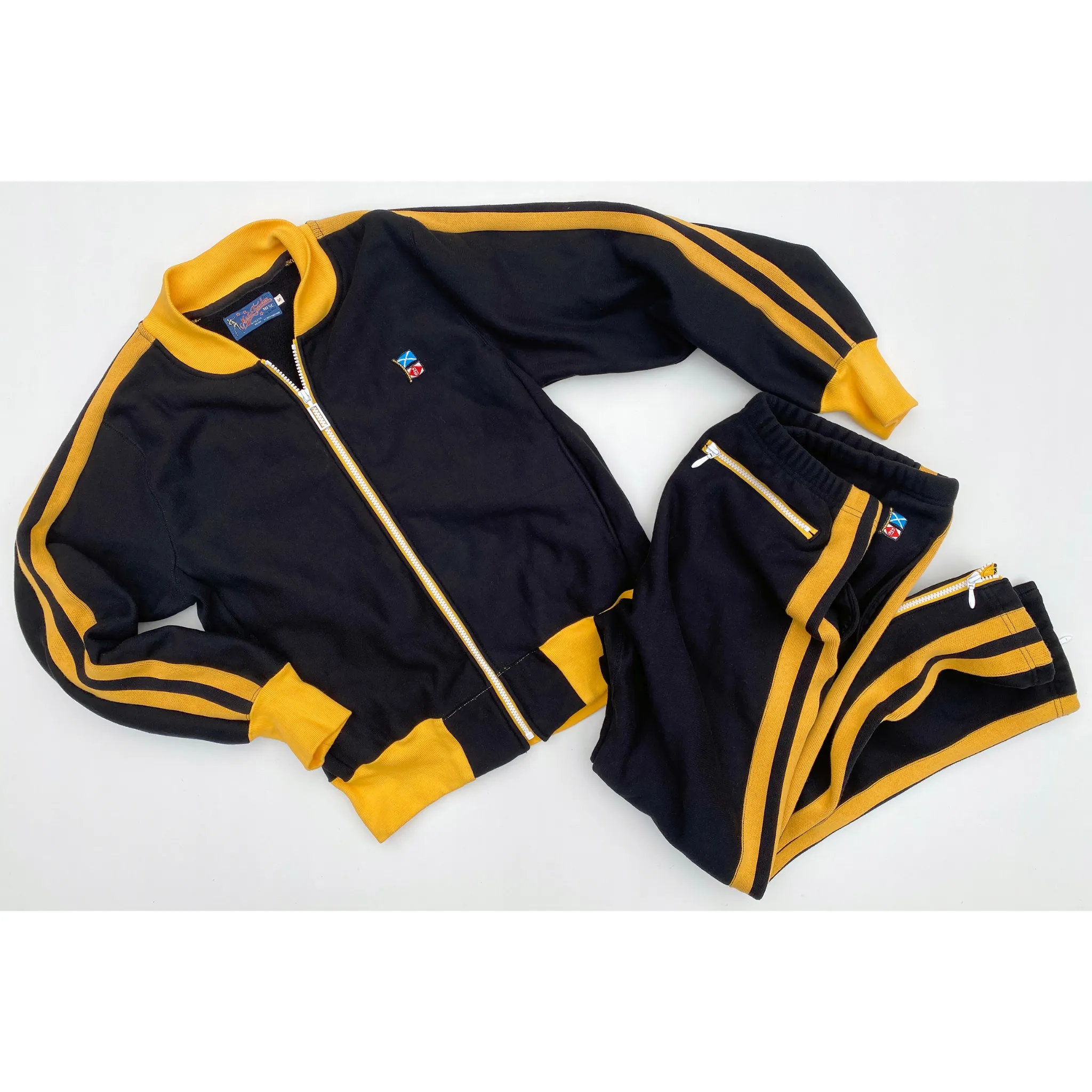 Track Master Jacket - Black/Gold