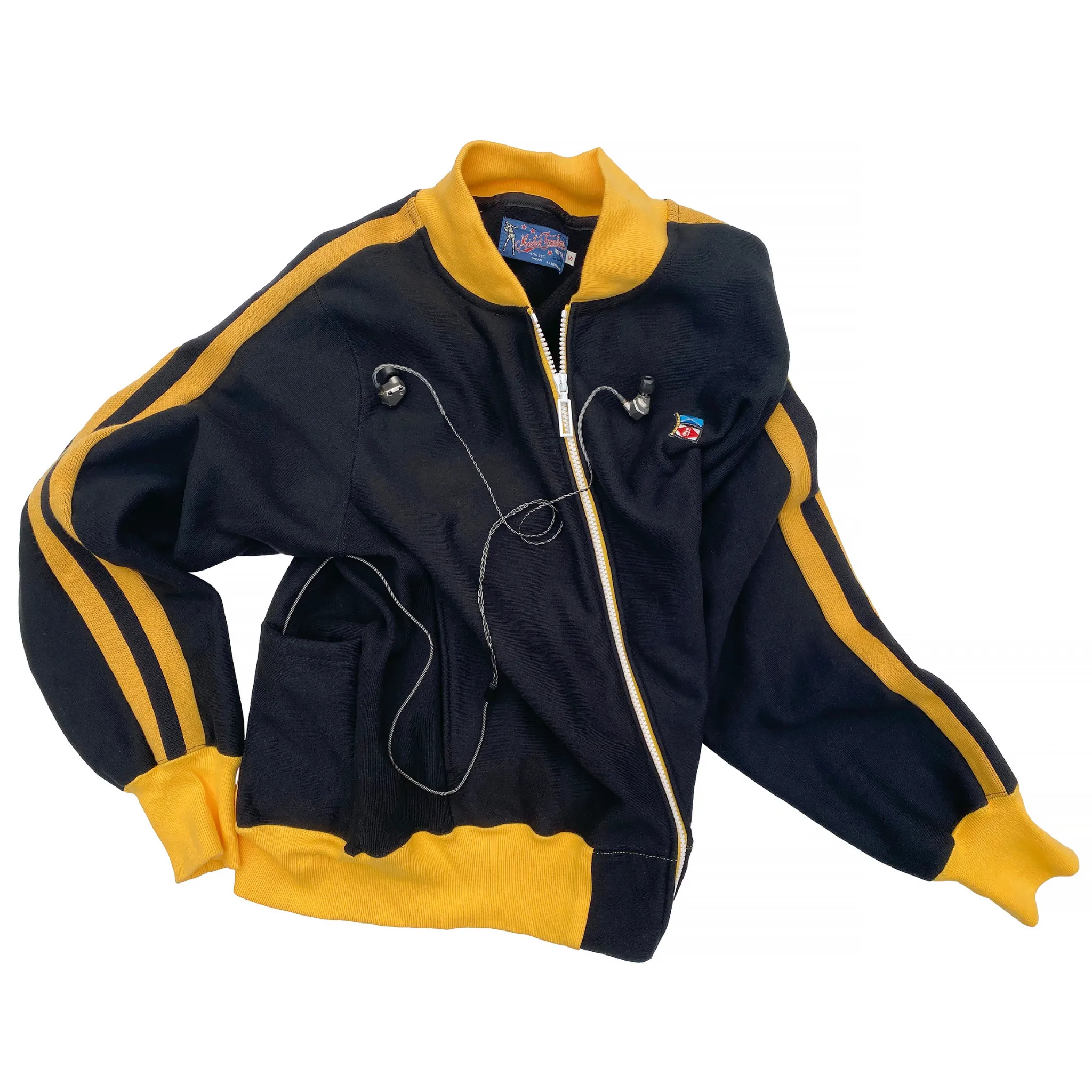 Track Master Jacket - Black/Gold