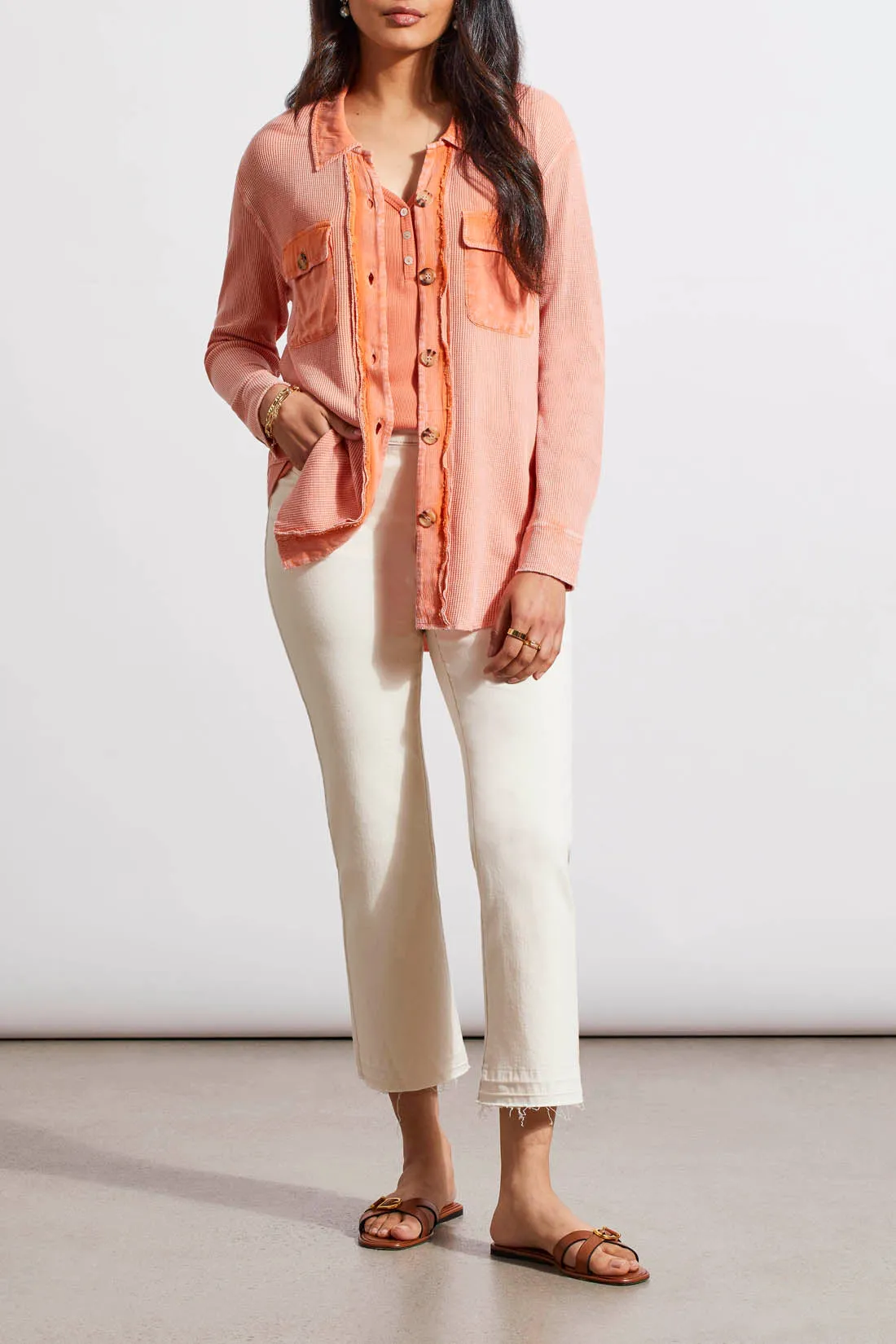 Tribal  Spring/Summer 2024-7687O-4690-Shacket-Cyder