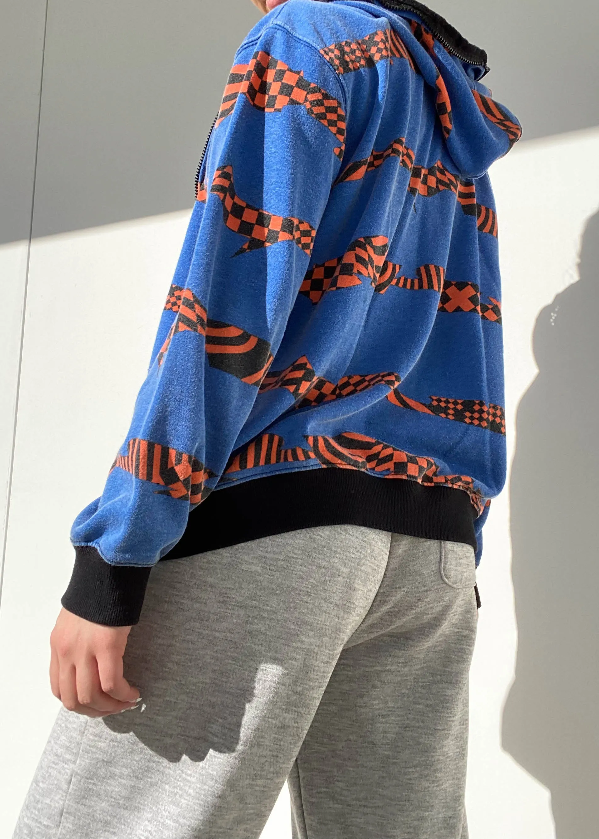 Twisted Y2k Full Zip Hoodie (S-M)