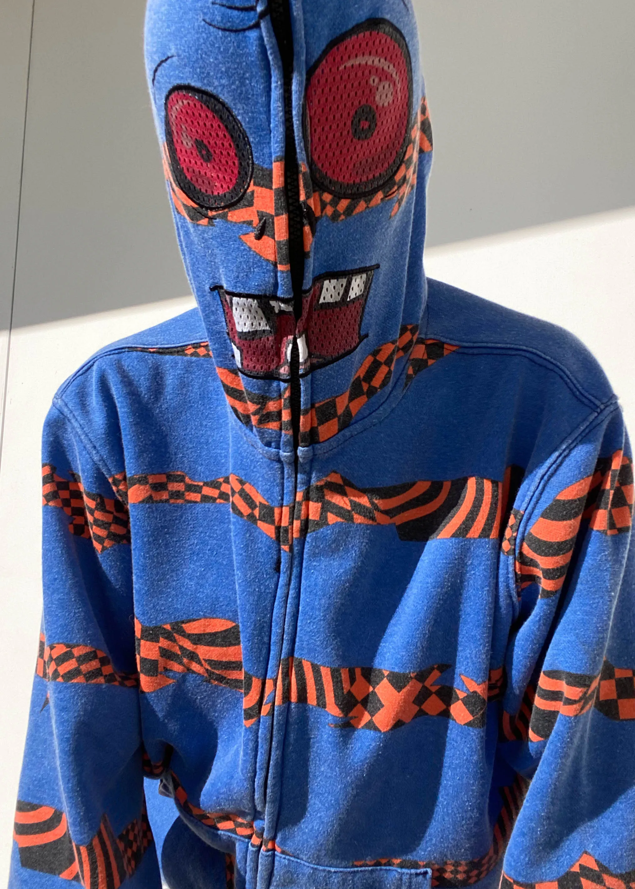 Twisted Y2k Full Zip Hoodie (S-M)