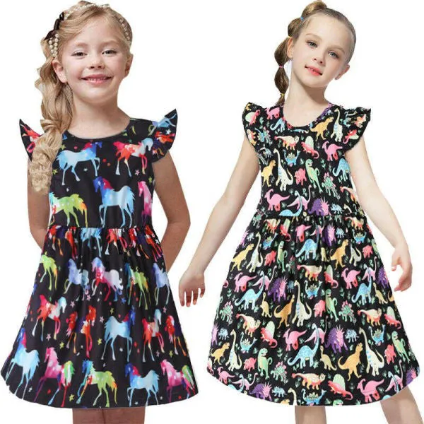 Unicorn Overall Dress