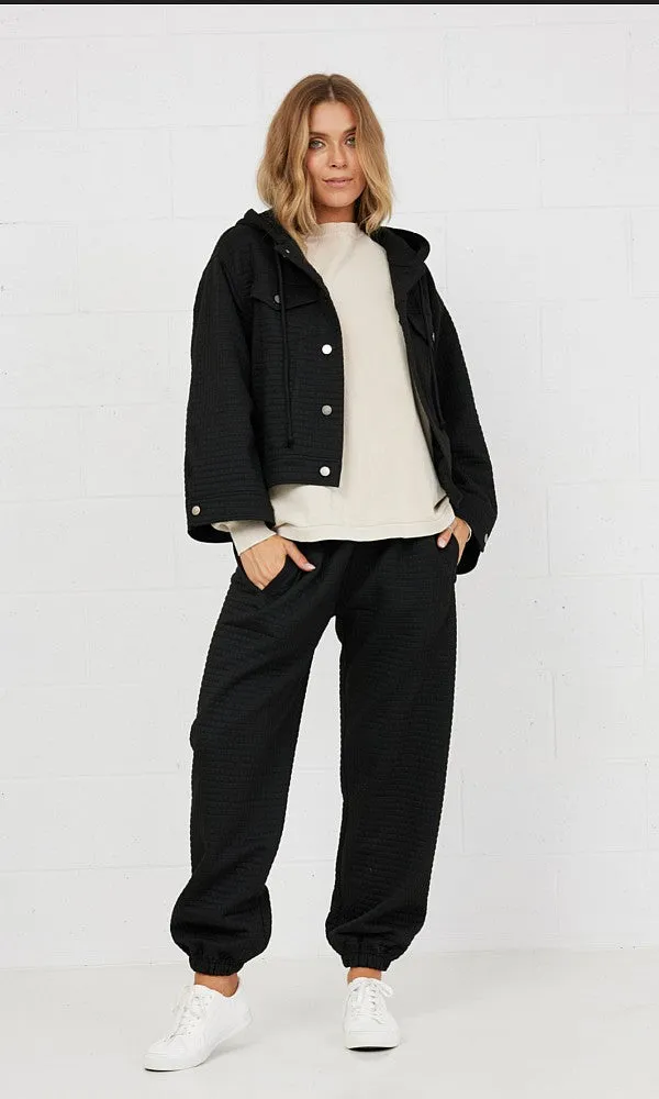 VARSY- Quilted Hoodie