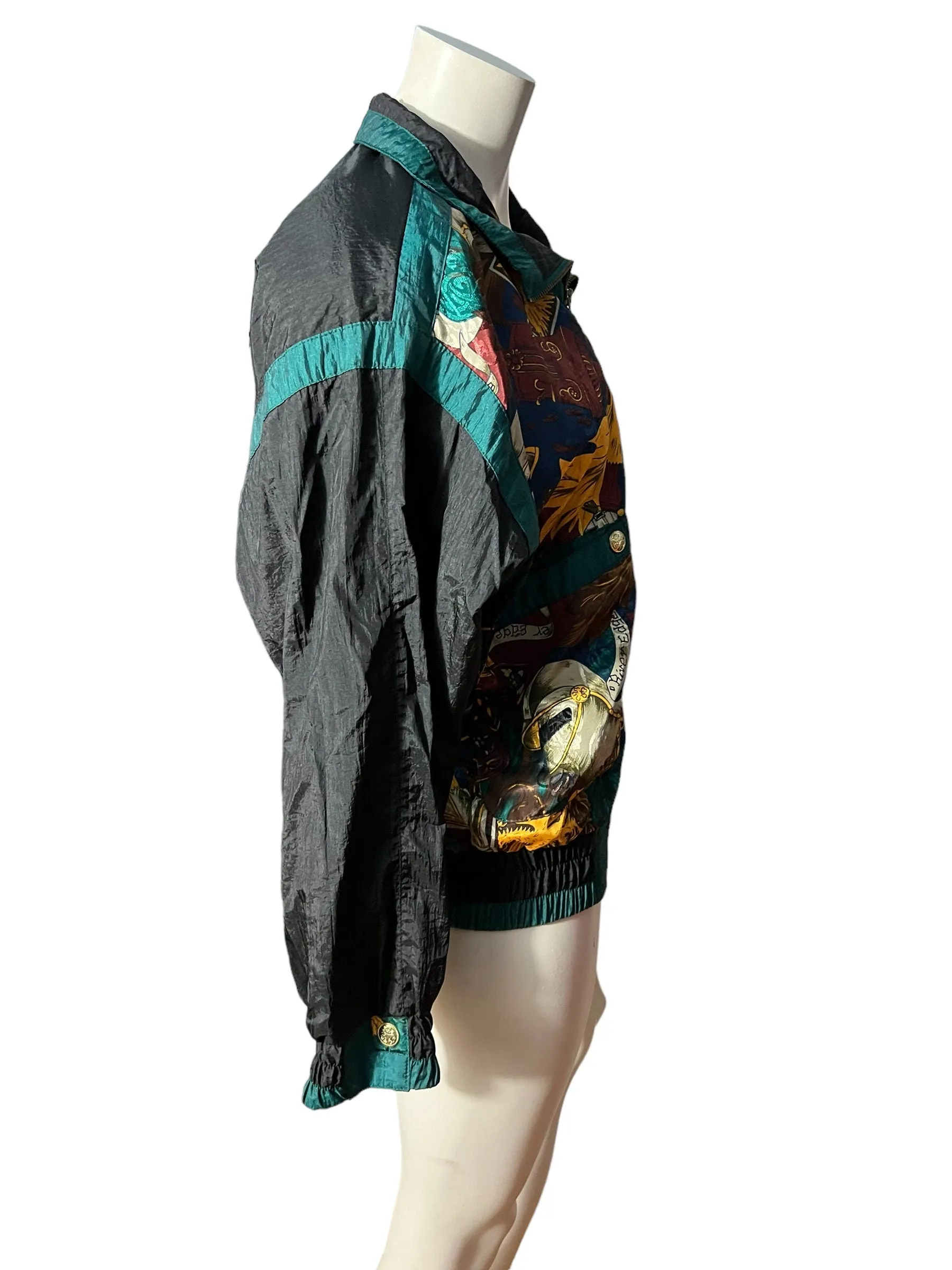 Vintage 80’s track suit jacket PM River Edge