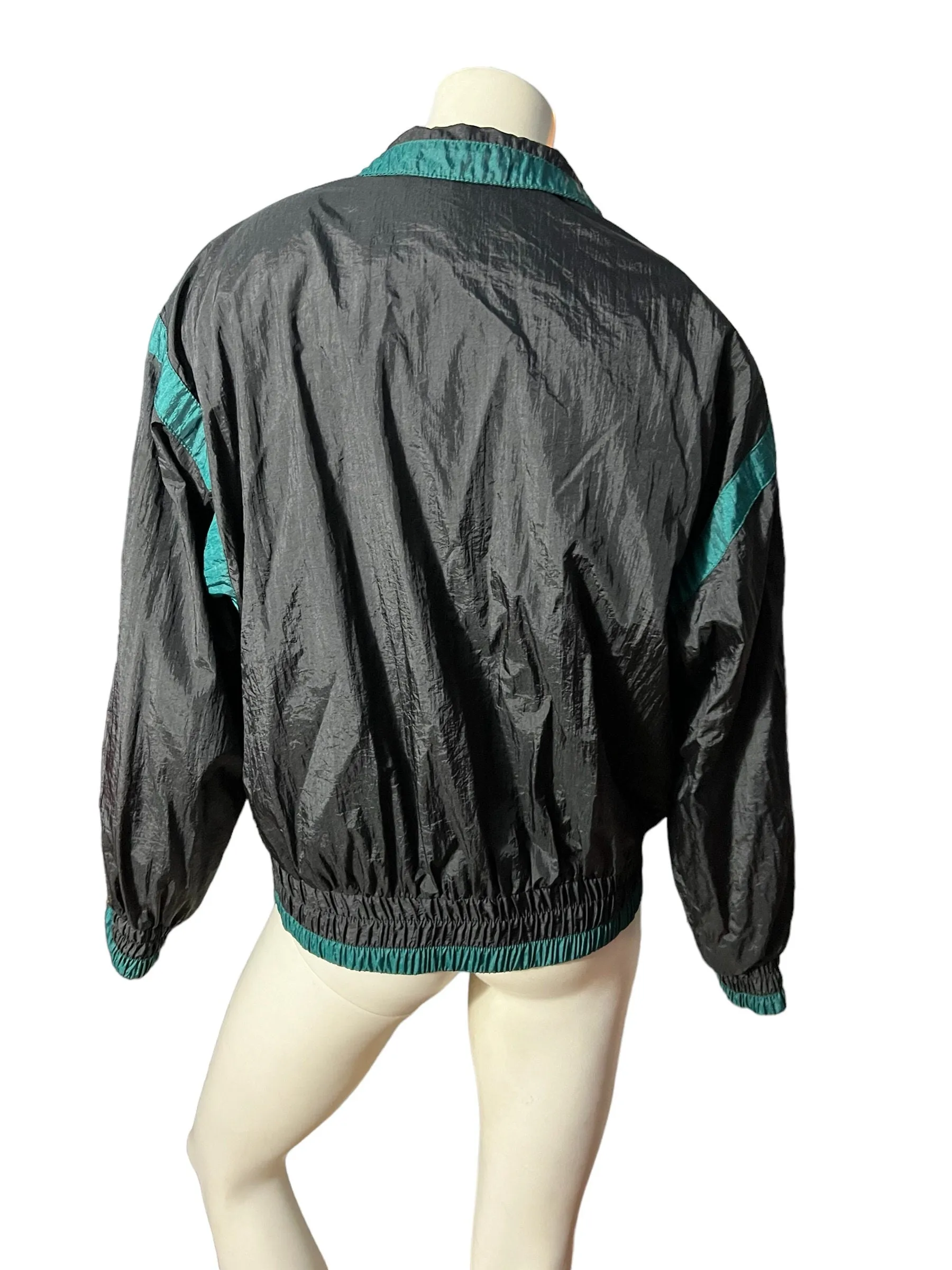 Vintage 80’s track suit jacket PM River Edge