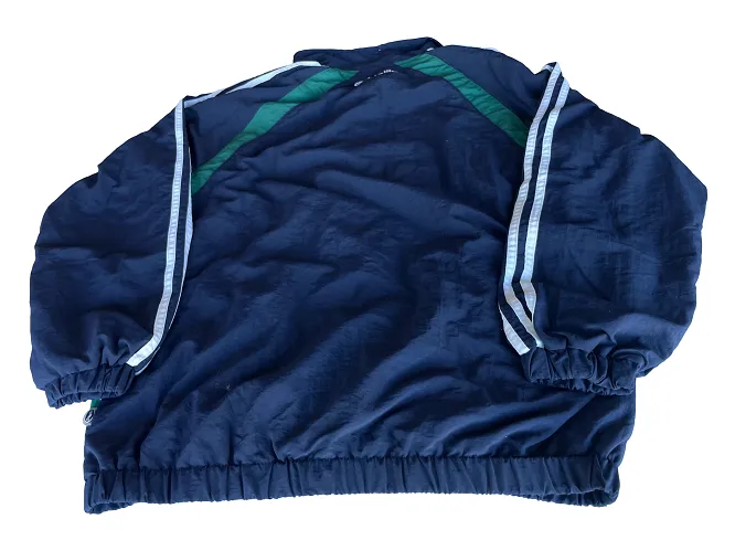 Vintage Men's O'neills black windbreaker track jacket in M|L29W20|SKU4412