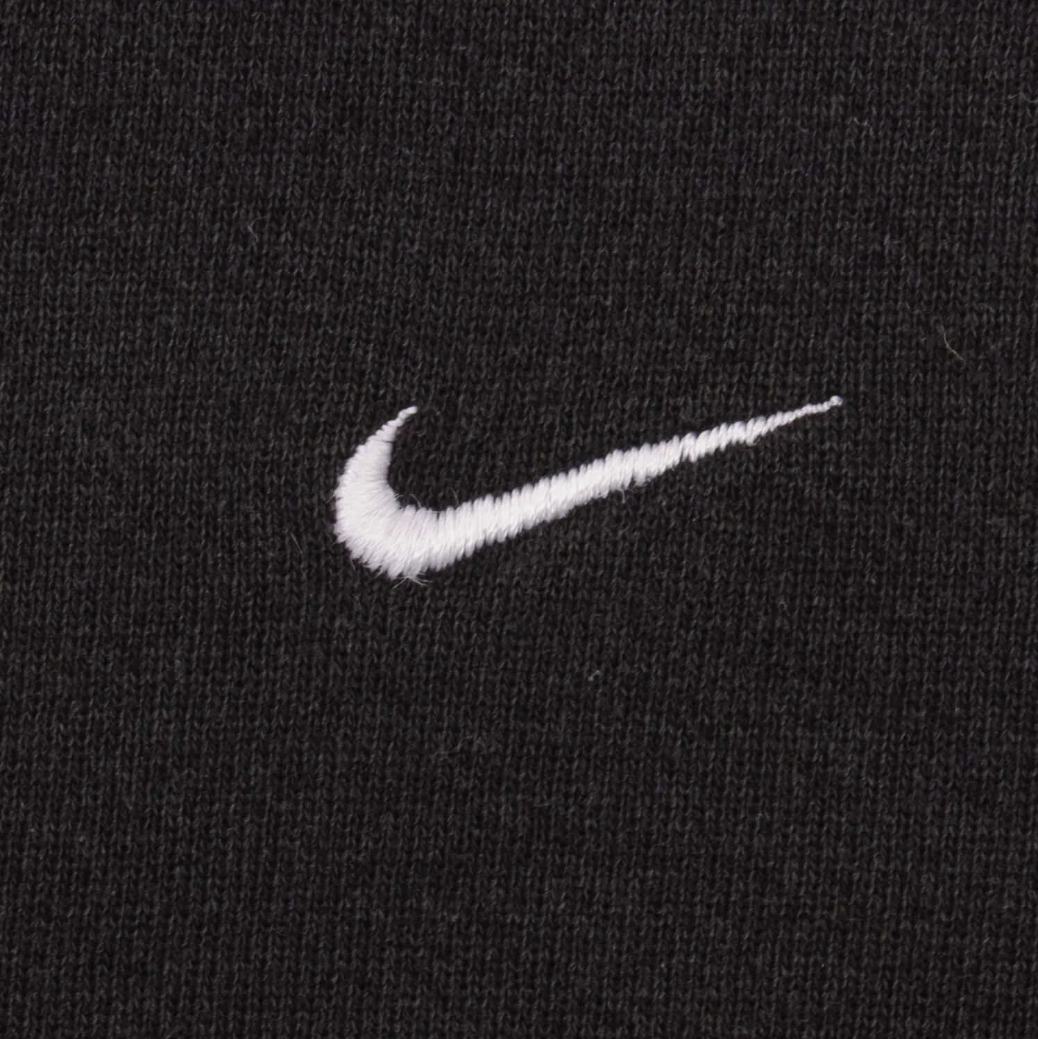 VINTAGE NIKE CLASSIC SWOOSH BLACK SWEATSHIRT 2000S SIZE XL MADE IN USA