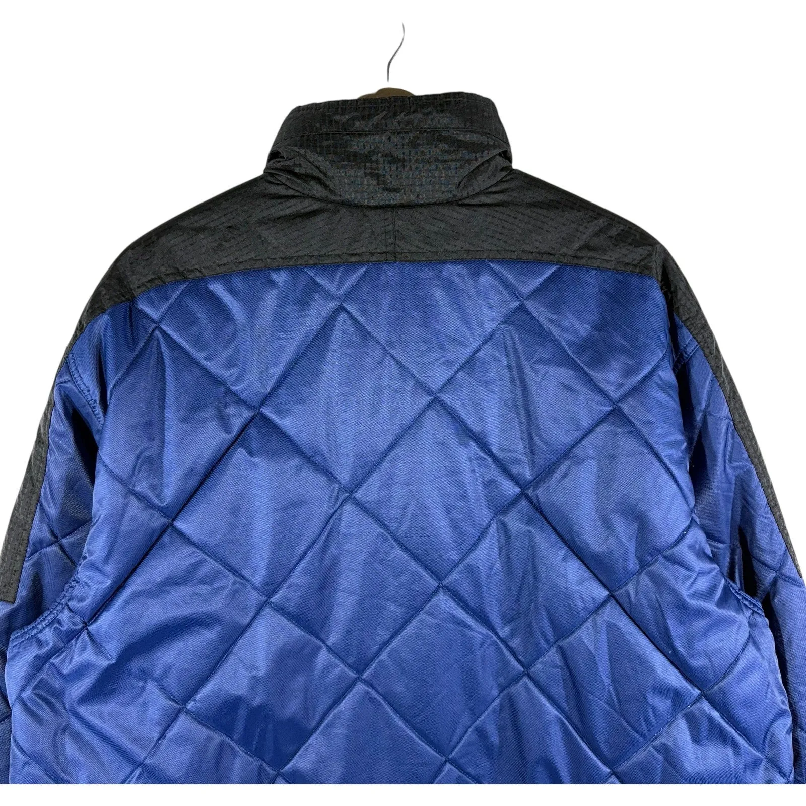 Vintage Nike Embroidered Logo Quilted Puffer Jacket