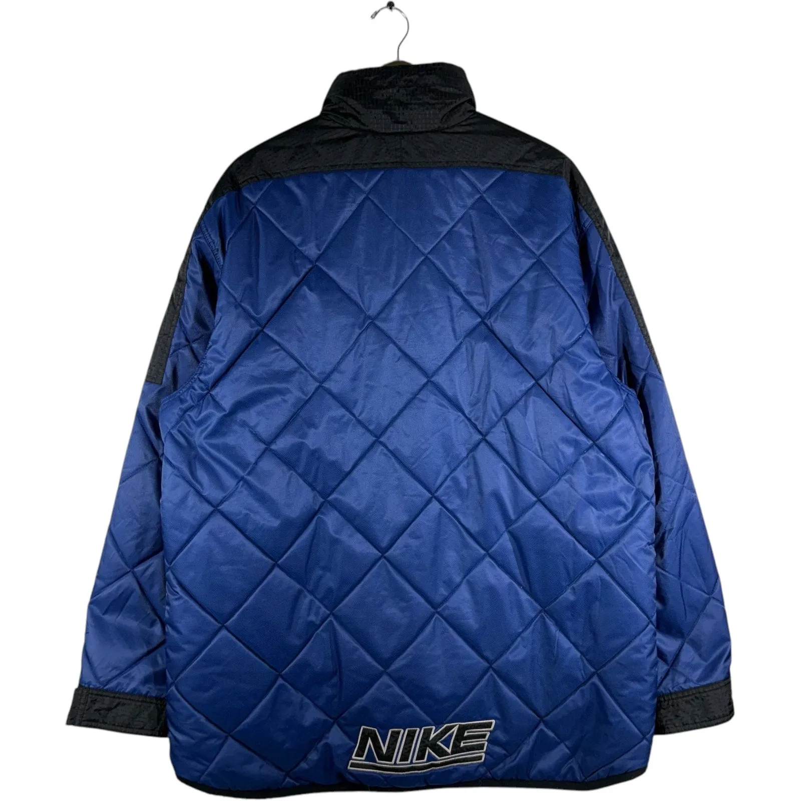 Vintage Nike Embroidered Logo Quilted Puffer Jacket