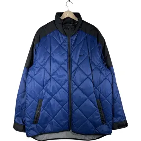 Vintage Nike Embroidered Logo Quilted Puffer Jacket
