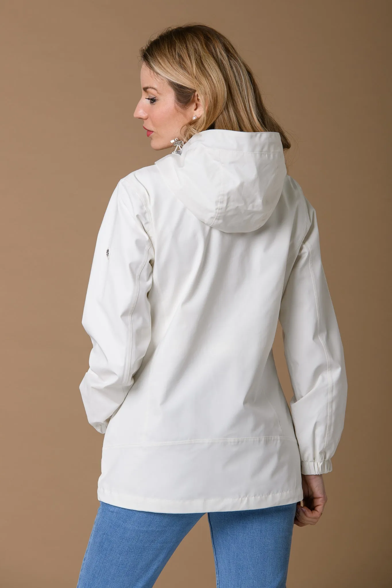 Waterproof Outdoor Jacket - White