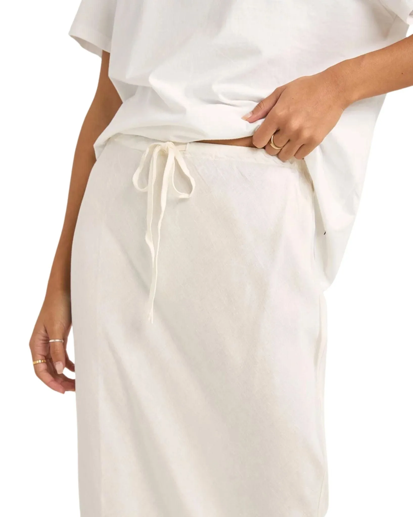 Womens Bias Cut Maxi Skirt