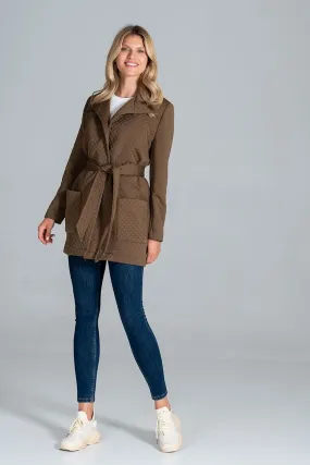 Women’s Quilted Belted Jacket