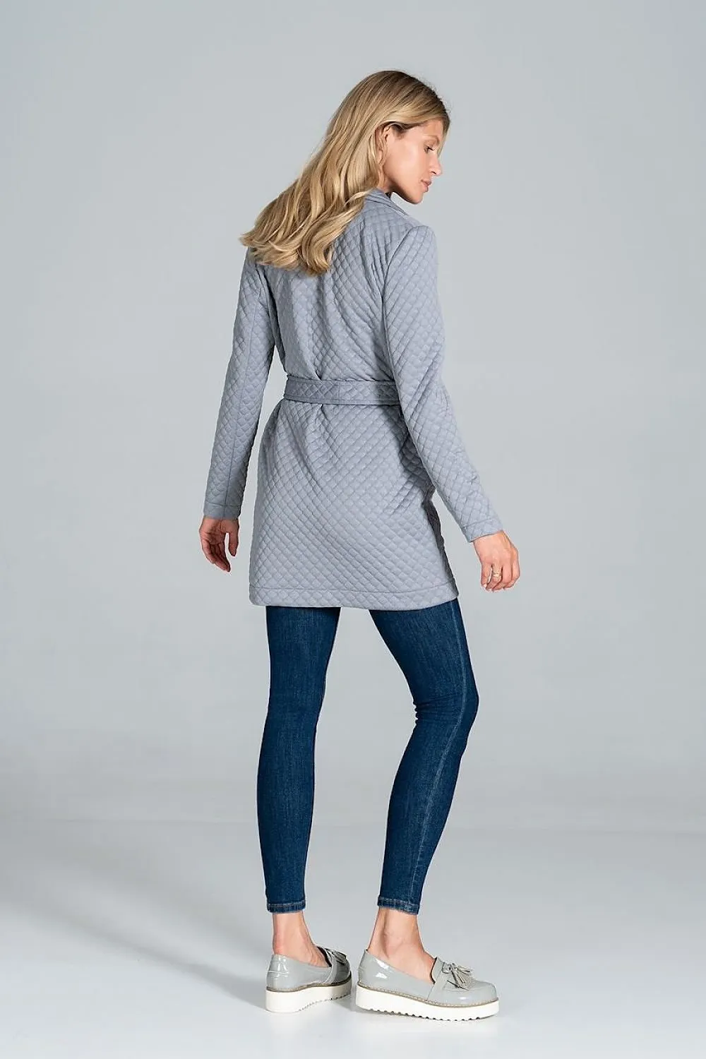 Women’s Quilted Belted Jacket