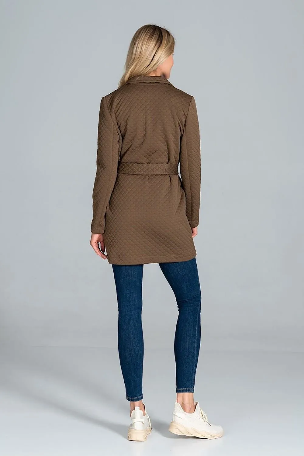 Women’s Quilted Belted Jacket