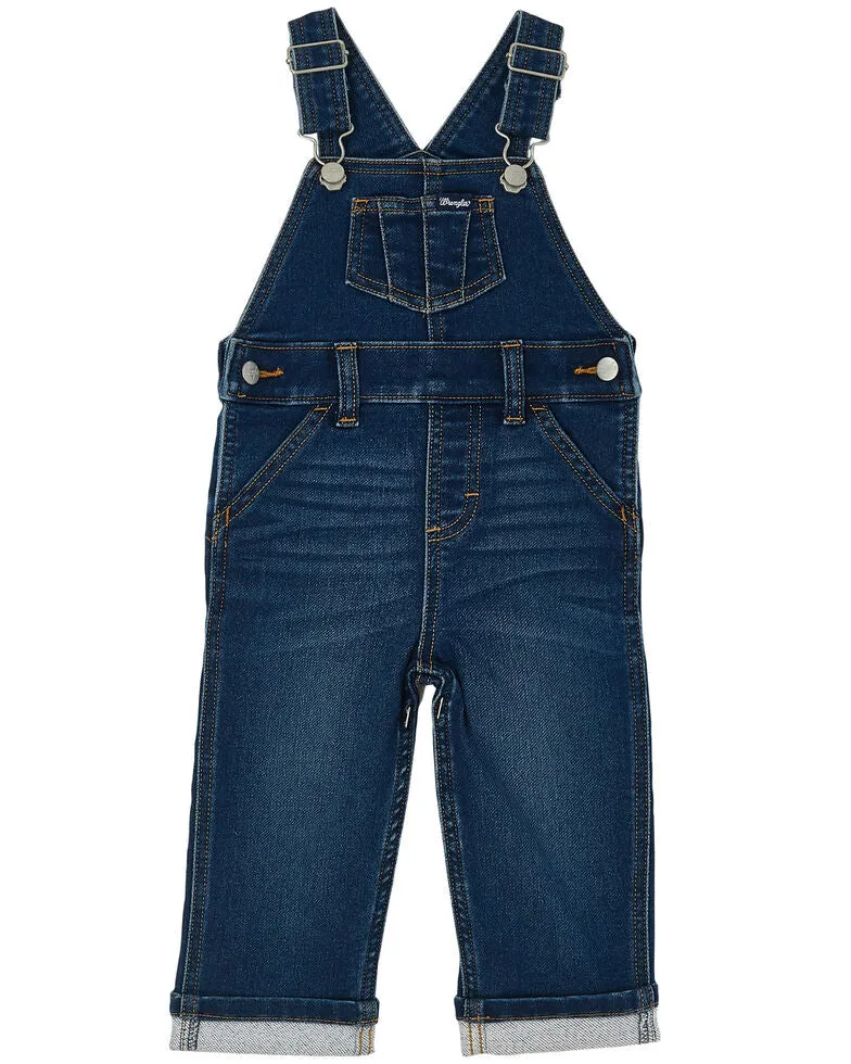 WRANGLER INFANT' DARK WASHED INDIGO OVERALL PANT JEANS
