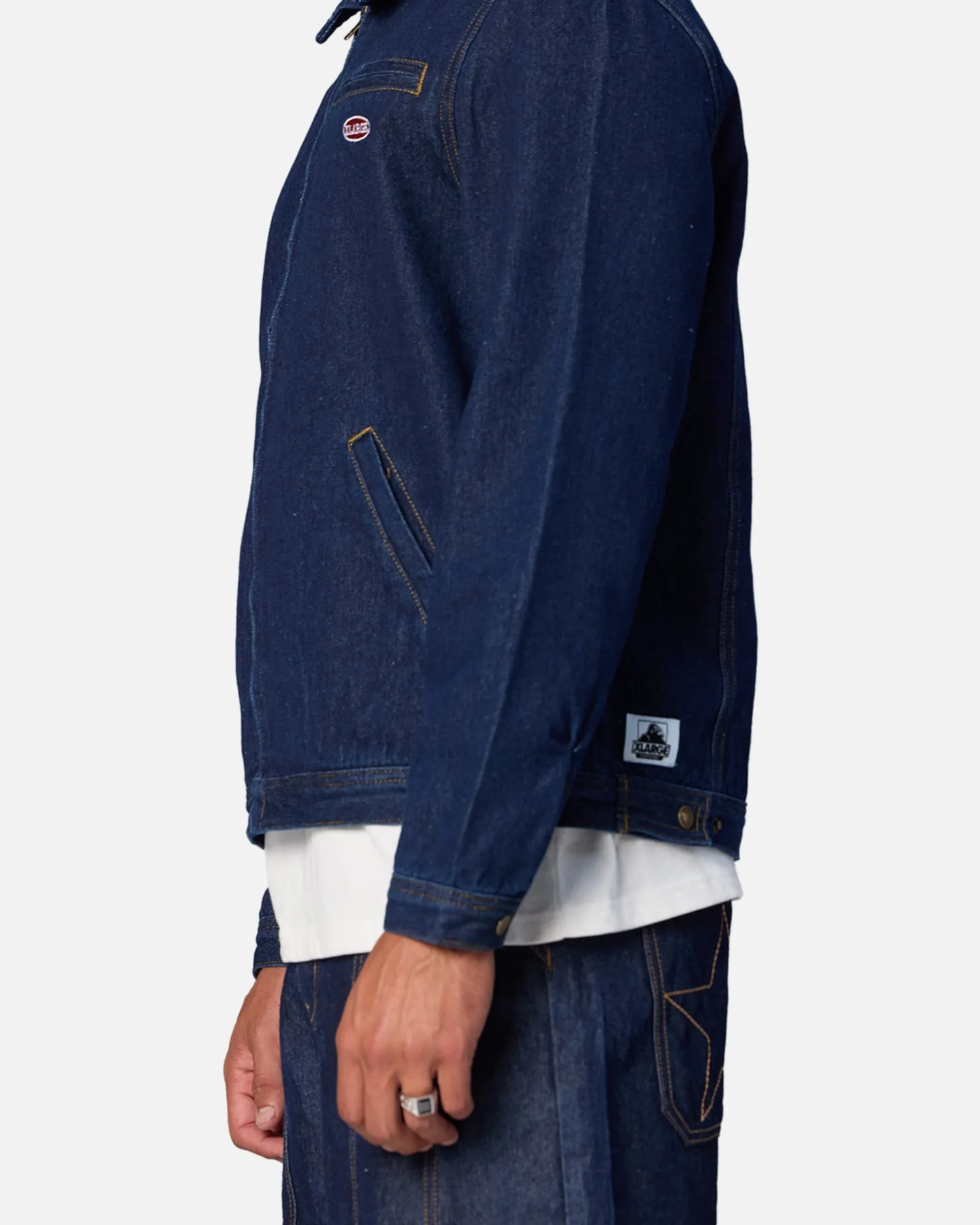 X-Large Bull Denim 91 Jacket Dark Indigo