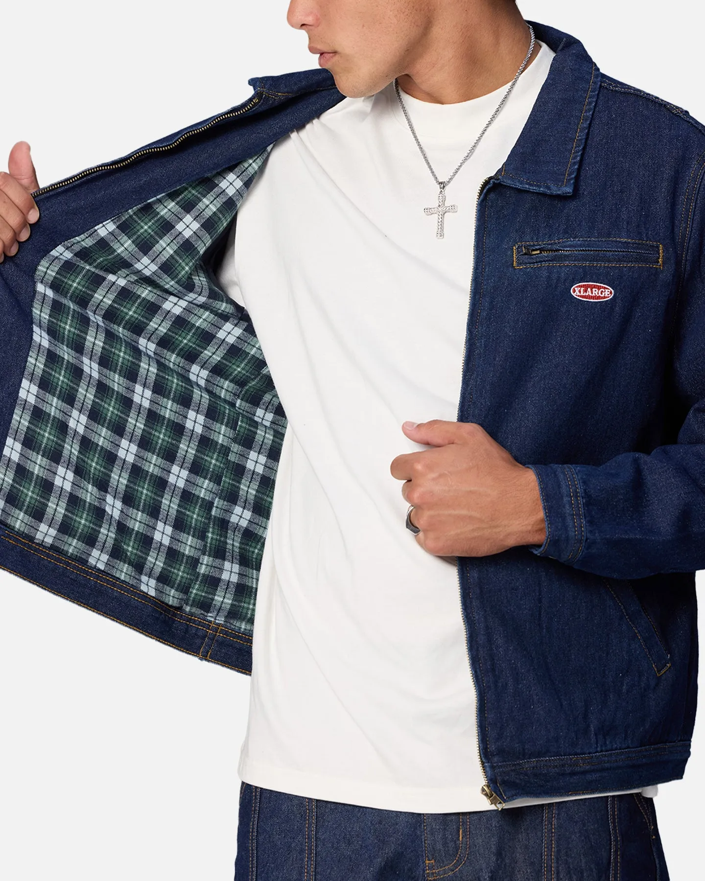 X-Large Bull Denim 91 Jacket Dark Indigo