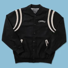 Y2K Crooks & Castles Varsity Jacket Large