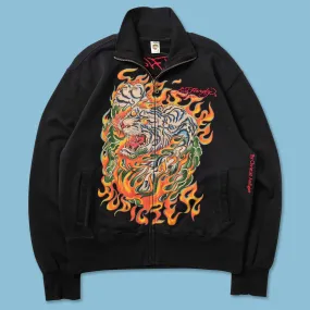Y2K Ed Hardy Sweat Jacket XLarge