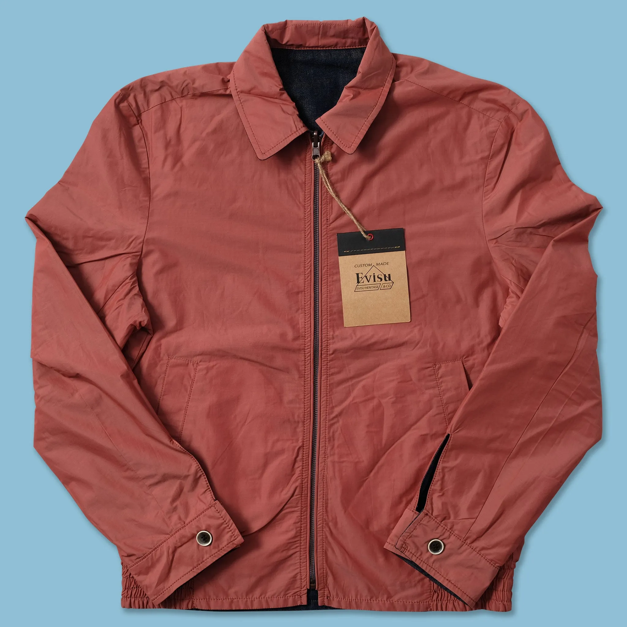 Y2K Evisu Denim Jacket Small