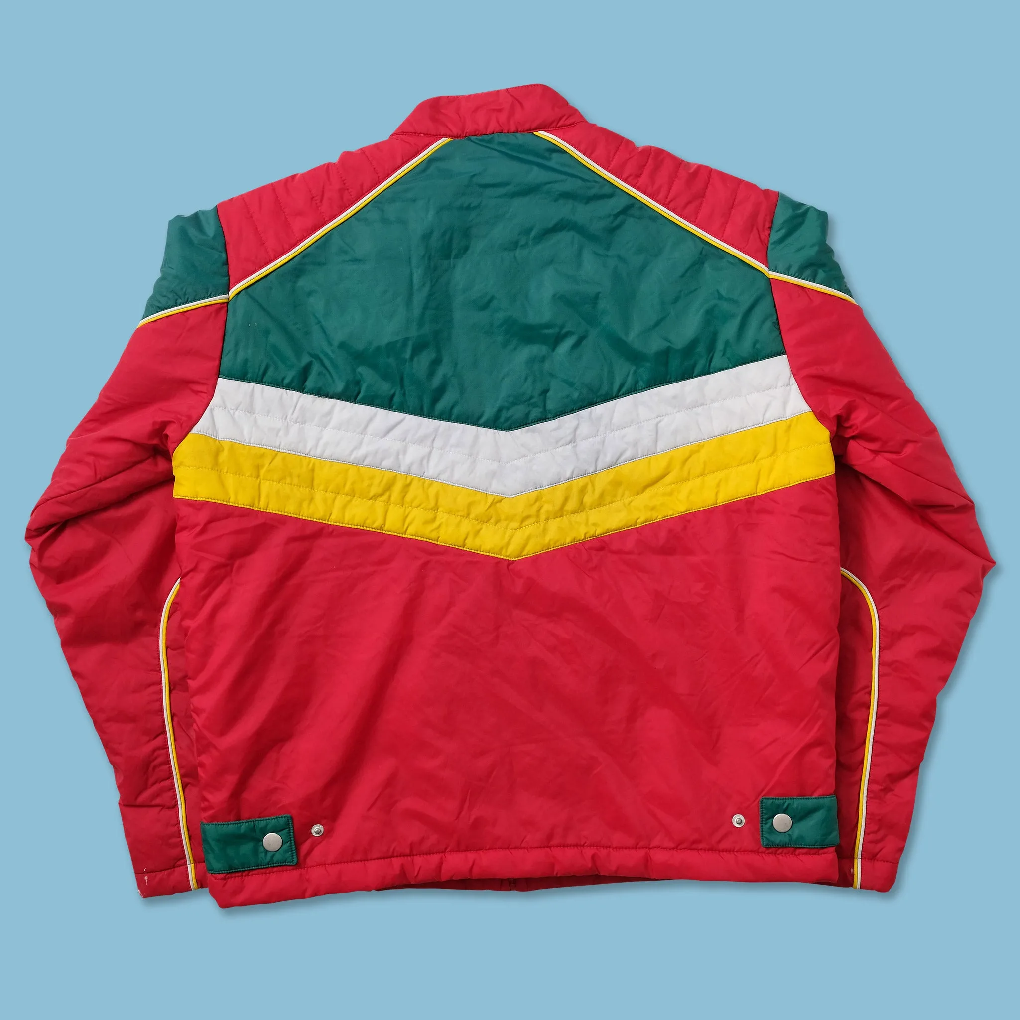 Y2K Fishbone Racing Jacket Medium