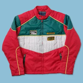 Y2K Fishbone Racing Jacket Medium