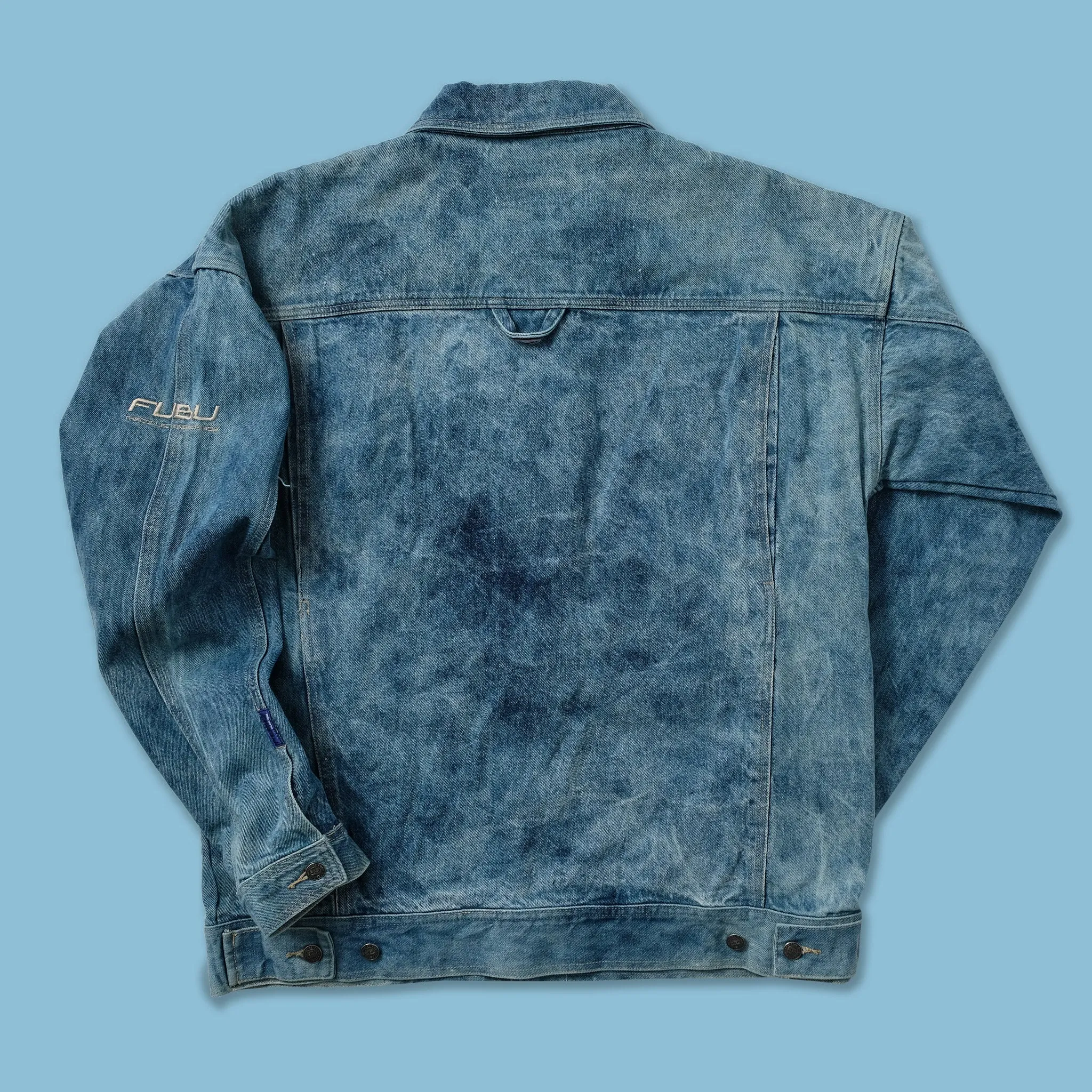 Y2K Fubu Denim Jacket XLarge