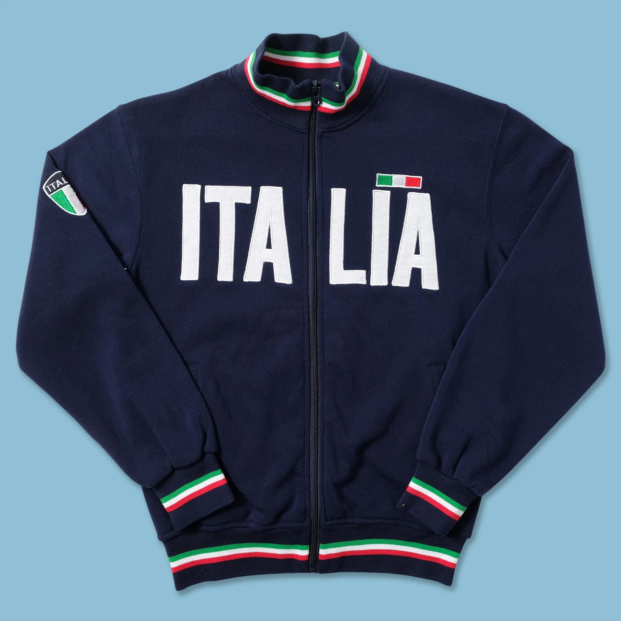 Y2K Italy Sweat Jacket Small
