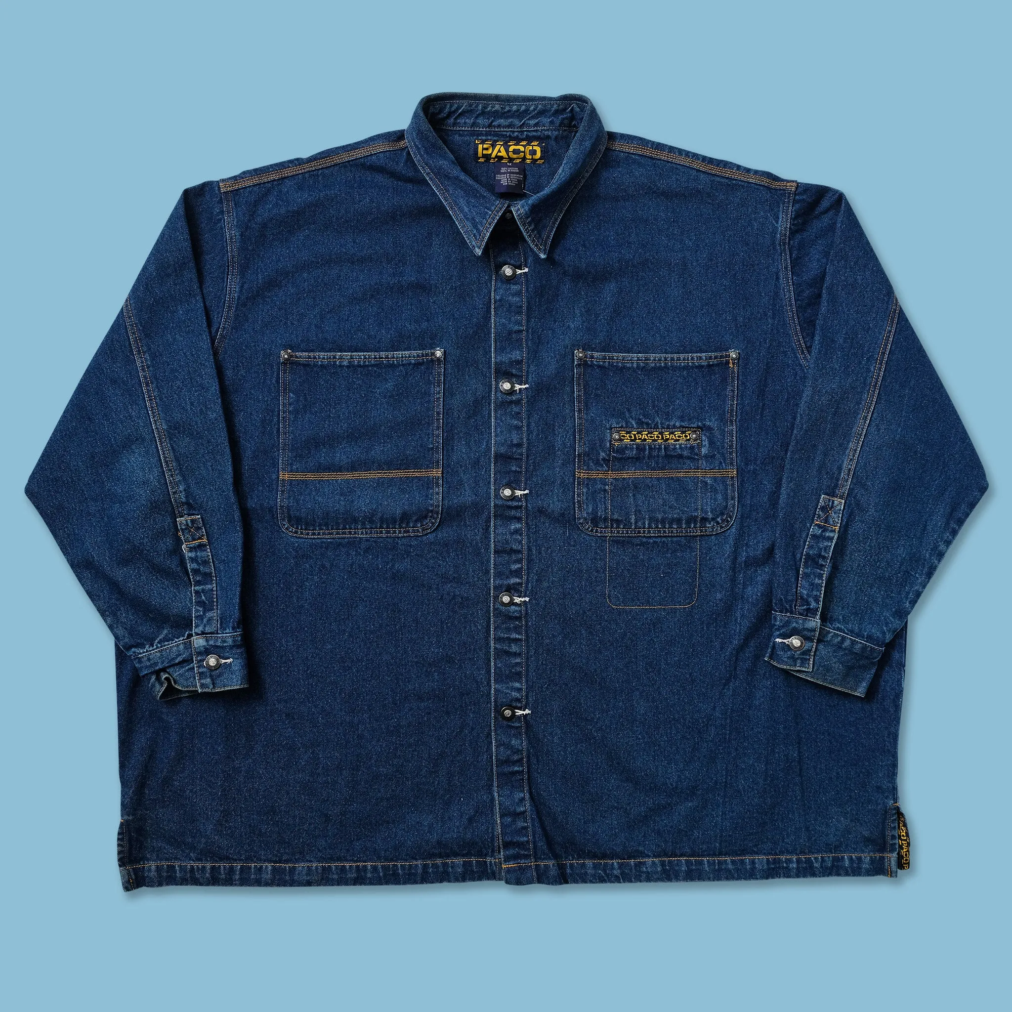 Y2K Paco Denim Jacket 5XL