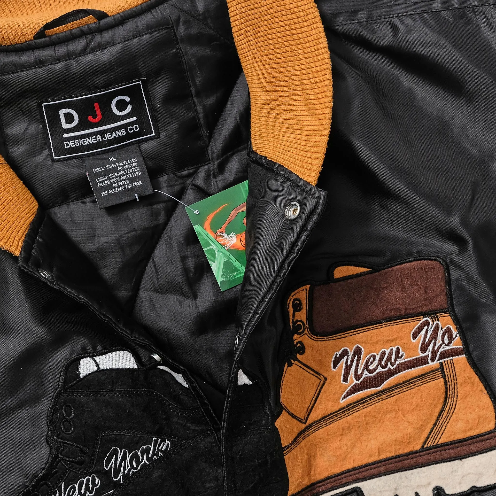 Y2K Padded Varsity Jacket XLarge