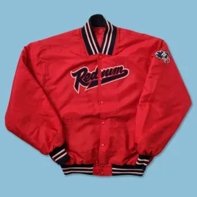 Y2K Redrum Padded Varsity Jacket Large