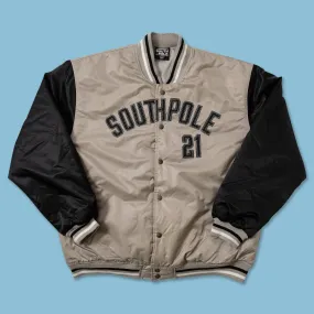 Y2K Southpole College Jacket 2XLarge