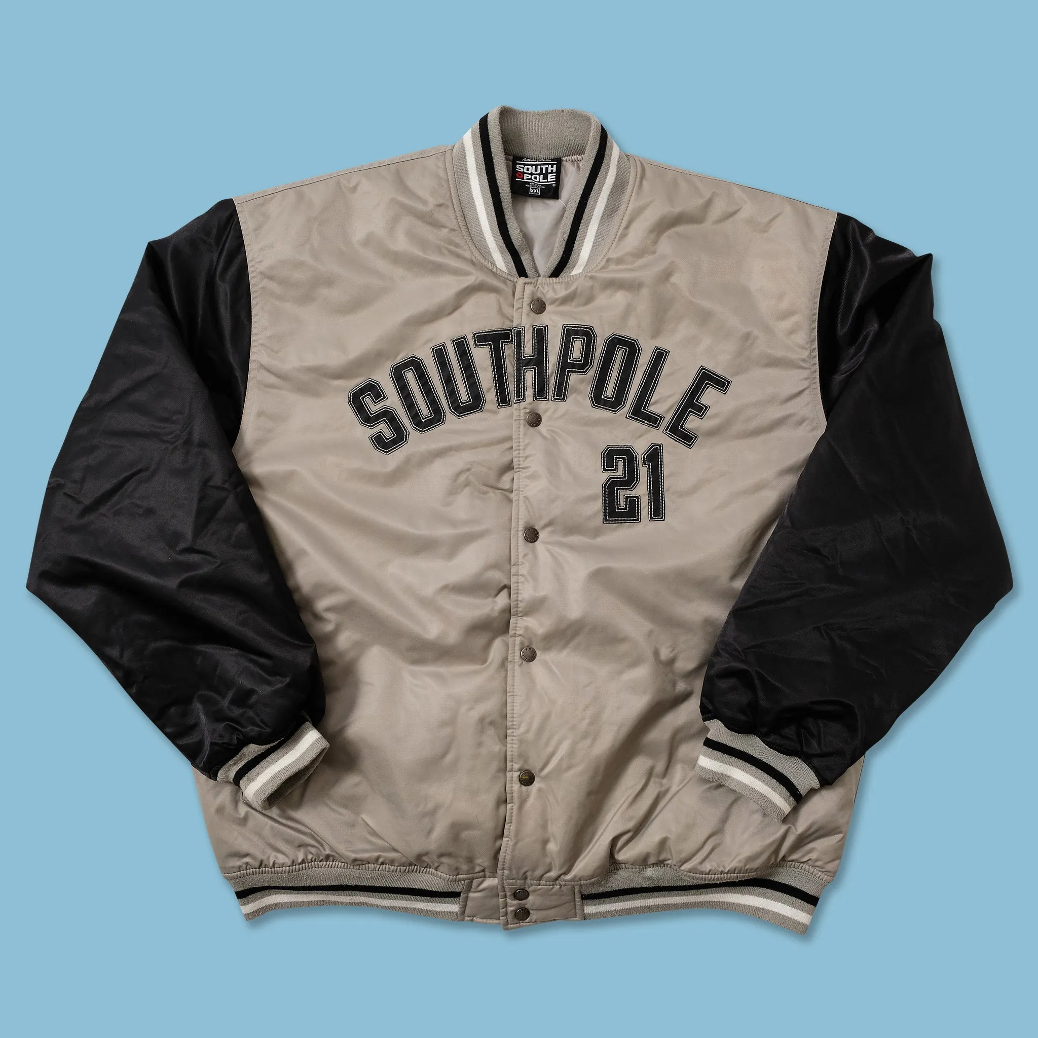 Y2K Southpole College Jacket 2XLarge