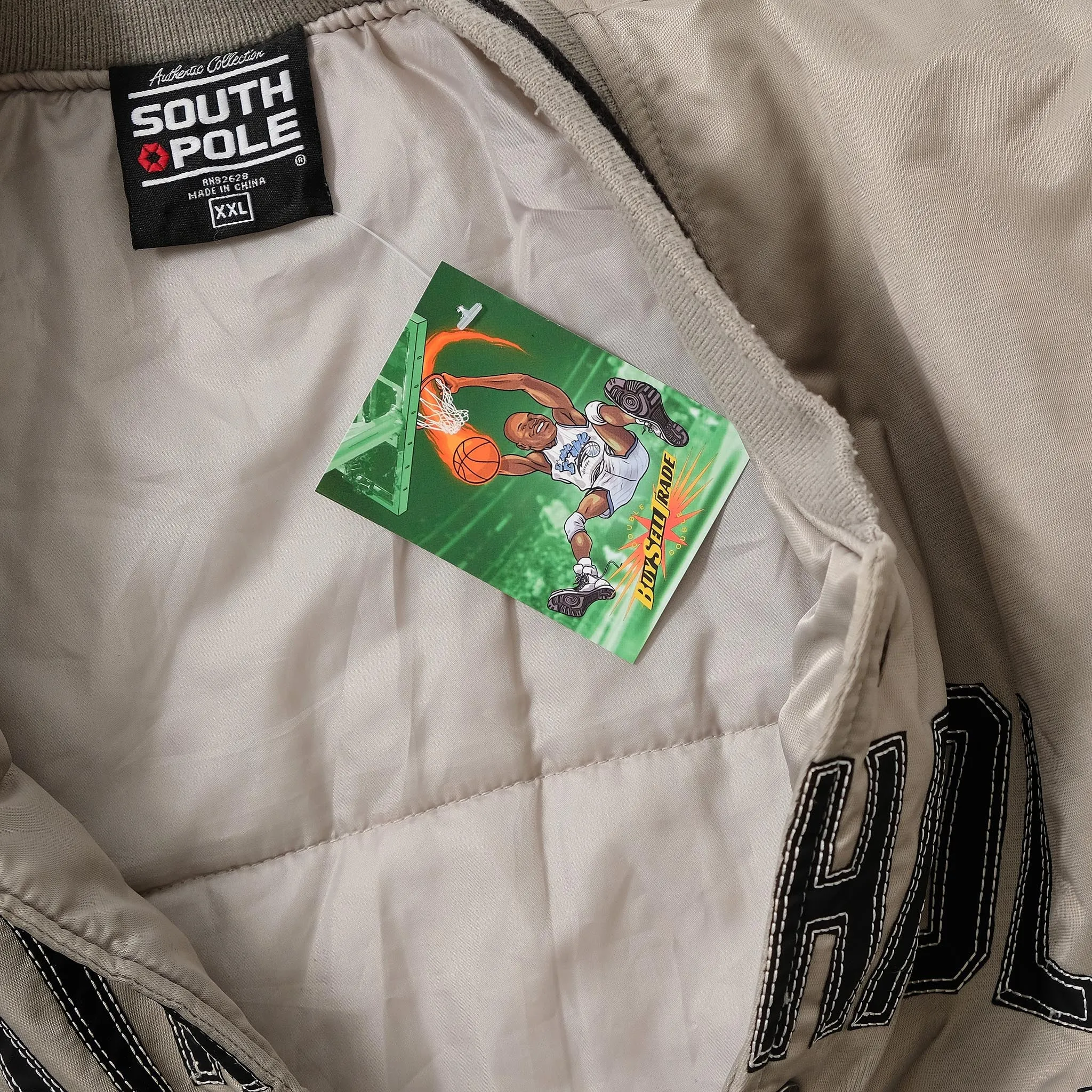 Y2K Southpole College Jacket 2XLarge